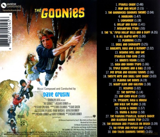 The Goonies soundtrack [CD]