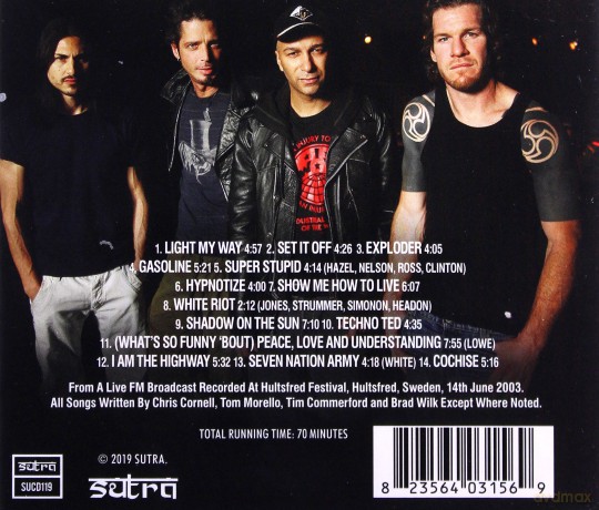 Audioslave: The Hultsfred Festival [CD]