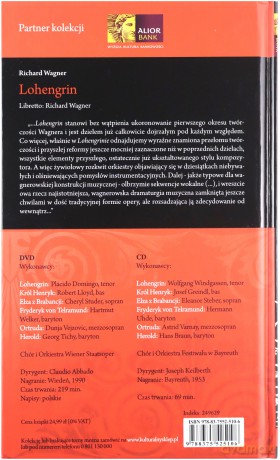 Wielkie Opery 6: Lohengrin [KSIĄŻKA]+[DVD]+[CD]