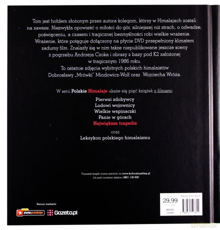 Polskie Himalaje 05: Największe tragedie [książka]+[DVD]