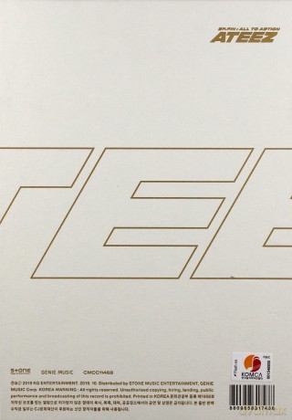 Ateez: Treasure EP.Fin: All To Action [CD]