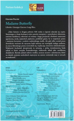 Wielkie Opery 7: Madame Butterfly (booklet) [DVD]+[CD]