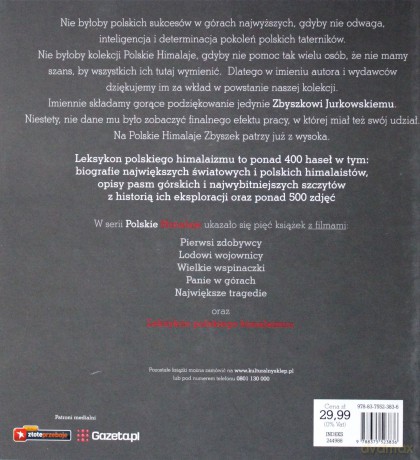 Polskie Himalaje 06: Leksykon polskiego himalaizmu [KSIĄŻKA]