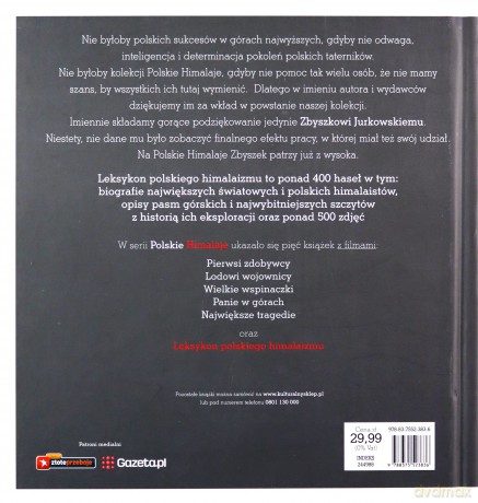 Polskie Himalaje 06: Leksykon polskiego himalaizmu [KSIĄŻKA]