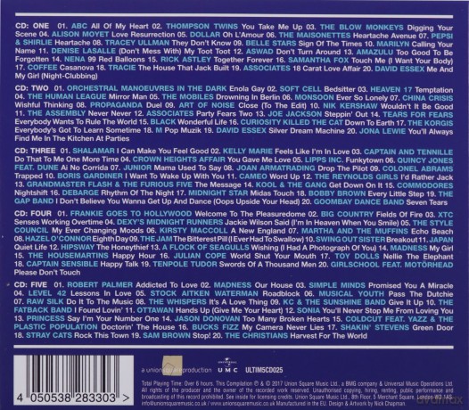 Ultimate 80s Chartbusters [5CD]