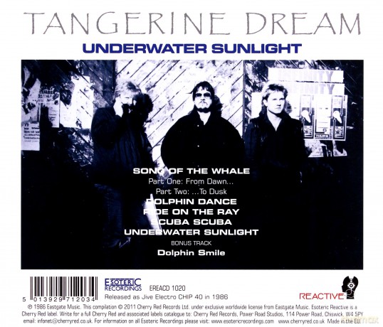 Tangerine Dream: Underwater Sunlight [CD]