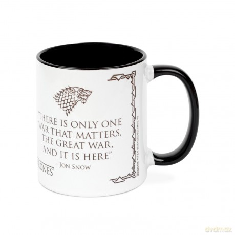 Game Of Thrones: War (Black Coloured Inner) kubek