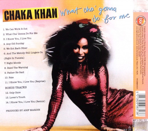 Chaka Khan: What Cha Gonna Do For Me [CD]