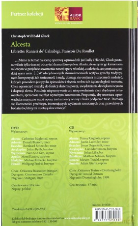 Wielkie Opery 8: Alcesta [KSIĄŻKA]+[DVD]+[CD]