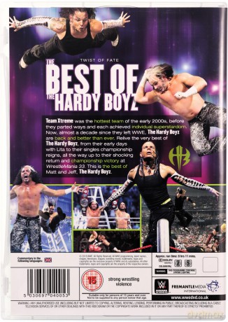 WWE Twist Of Fate - The Best Of The Hardy Boyz [3xDVD]