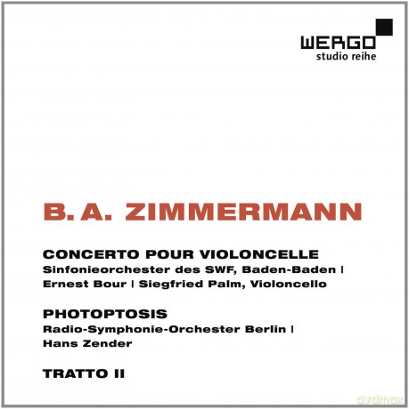 Siegfried Palm: Zimmermannconcerto Pour Violon Cello [CD]
