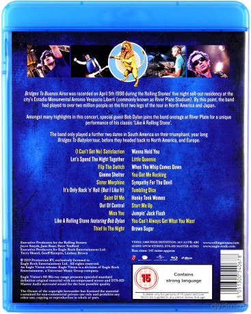 The Rolling Stones: Bridges To Buenos Aires [Blu-Ray]