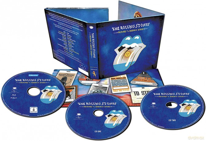 The Rolling Stones: Bridges To Buenos Aires [2CD]+[Blu-Ray]