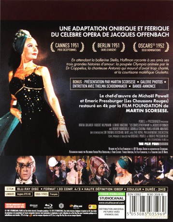 The Tales of Hoffmann (Opowieści Hoffmanna) [Blu-Ray]