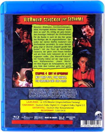 Tales From the Crypt: Season 4 (Opowieści z krypty) [Blu-Ray]