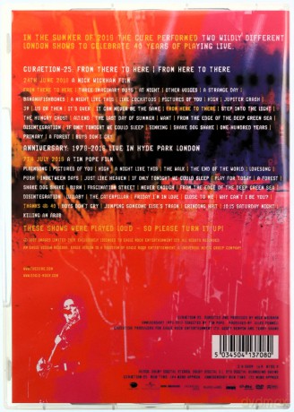 40 Live-Curaetion-25 Anniv [2DVD]