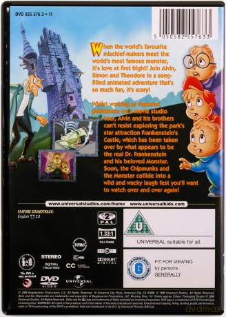 Alvin and the Chipmunks Meet Frankenstein (Alvin i wiewiórki spotykają Frankensteina) [DVD]