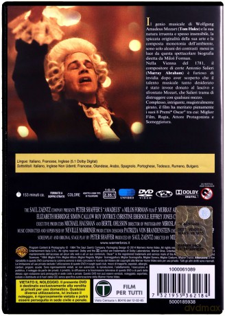 Amadeus (Amadeusz) [DVD]
