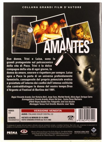 Amantes (Kochankowie) [DVD]