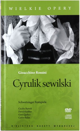Wielkie Opery 13: Cyrulik sewilski [KSIĄŻKA]+[DVD]+[CD]