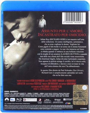 American Gigolo (Amerykański żigolak) [Blu-Ray]
