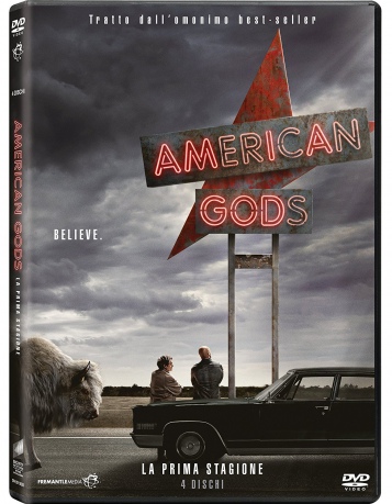 American Gods - Season 1 (Amerykańscy bogowie Sezon 1) [4DVD]