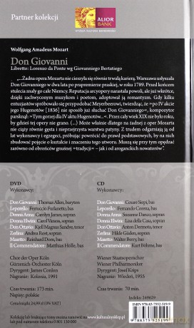 Wielkie Opery 15: Don Giovanni [KSIĄŻKA]+[DVD]+[CD]