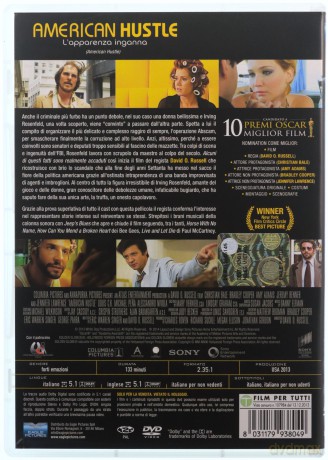 American Hustle [DVD]