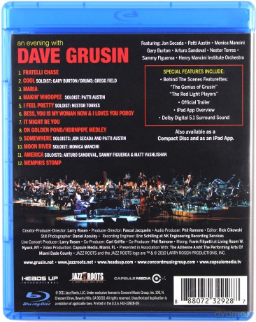An Evening With Dave Grusin [Blu-Ray]