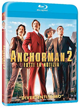 Anchorman 2: The Legend Continues (Legenda telewizji 2: Kontynuacja) [Blu-Ray]