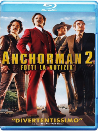 Anchorman 2: The Legend Continues (Legenda telewizji 2: Kontynuacja) [2xBlu-Ray]