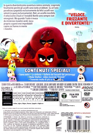 Angry Birds (Angry Birds Film) [DVD]