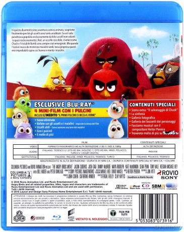 Angry Birds Film [Blu-Ray]