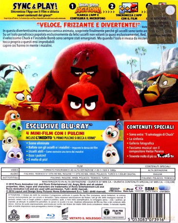 Angry Birds Film [Blu-Ray]