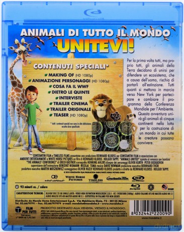 Animals United (Safari) [Blu-Ray]