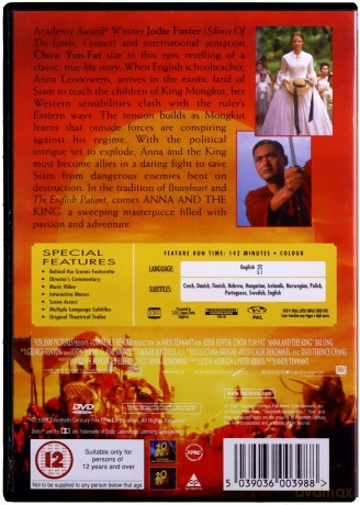 Anna i król [DVD]