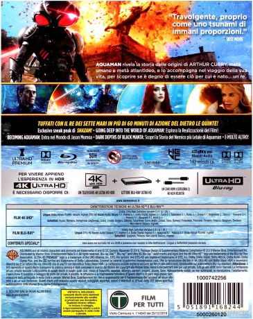 Aquaman [Blu-Ray 4K]+[Blu-Ray]