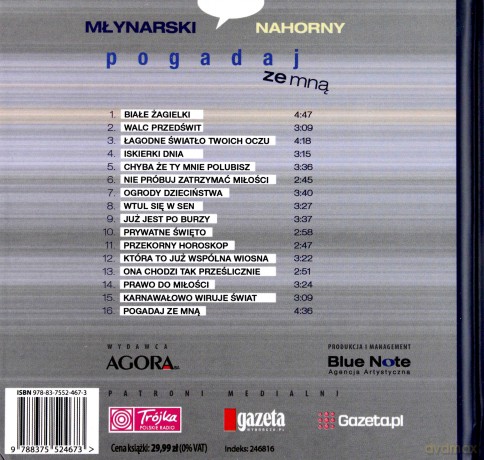 Włodzimierz Nahorny / Wojciech Młynarski: Pogadaj ze mną (digibook) [CD]