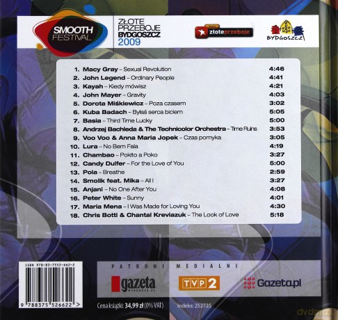 Smooth Festival Złote Przeboje Bydgoszcz 2009 (digibook) [CD]