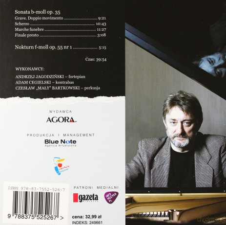 Andrzej Jagodziński Trio: Chopin Sonata B-moll (digibook) [CD]