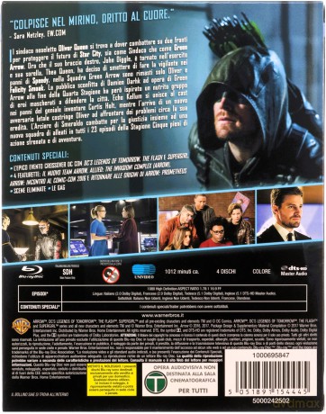 Arrow - Season 05 [4xBlu-Ray]