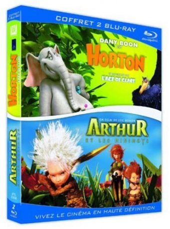 Arthur and the Invisibles / Horton Hears a Who! (Artur i Minimki / Horton słyszy ktosia!) [2xBlu-Ray]