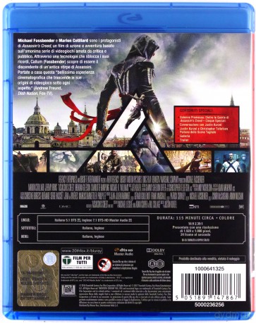 Assassin's Creed [Blu-Ray]