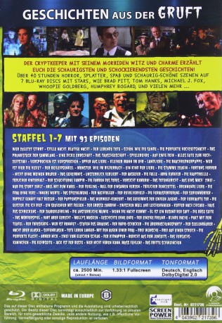 Tales From the Crypt Season 1-7 (Opowieści z krypty) [Blu-Ray]
