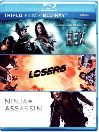 Azione Triplo (Jonah Hex / The Losers / Ninja Assassin) [3xBlu-Ray]
