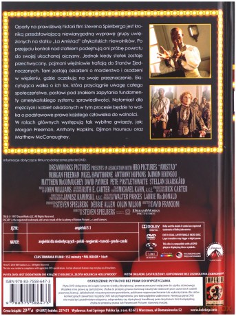 Amistad (Złota Kolekcja Hollywood 22) (booklet) [DVD]