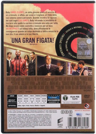 Baby Driver [DVD]