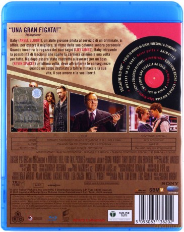 Baby Driver [Blu-Ray]
