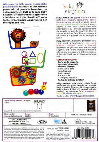 Baby Einstein: Baby Newton Discovering Shapes [DVD]