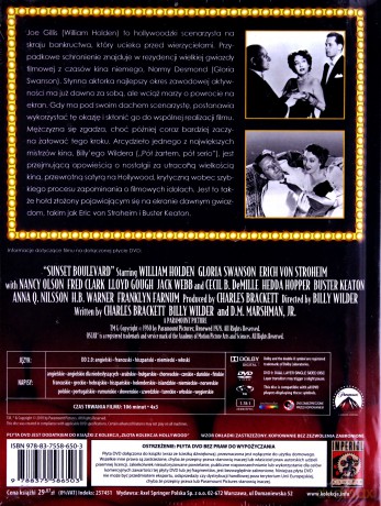 Bulwar zachodzącego słońca (Złota Kolekcja Hollywood 25) (booklet) [DVD]
